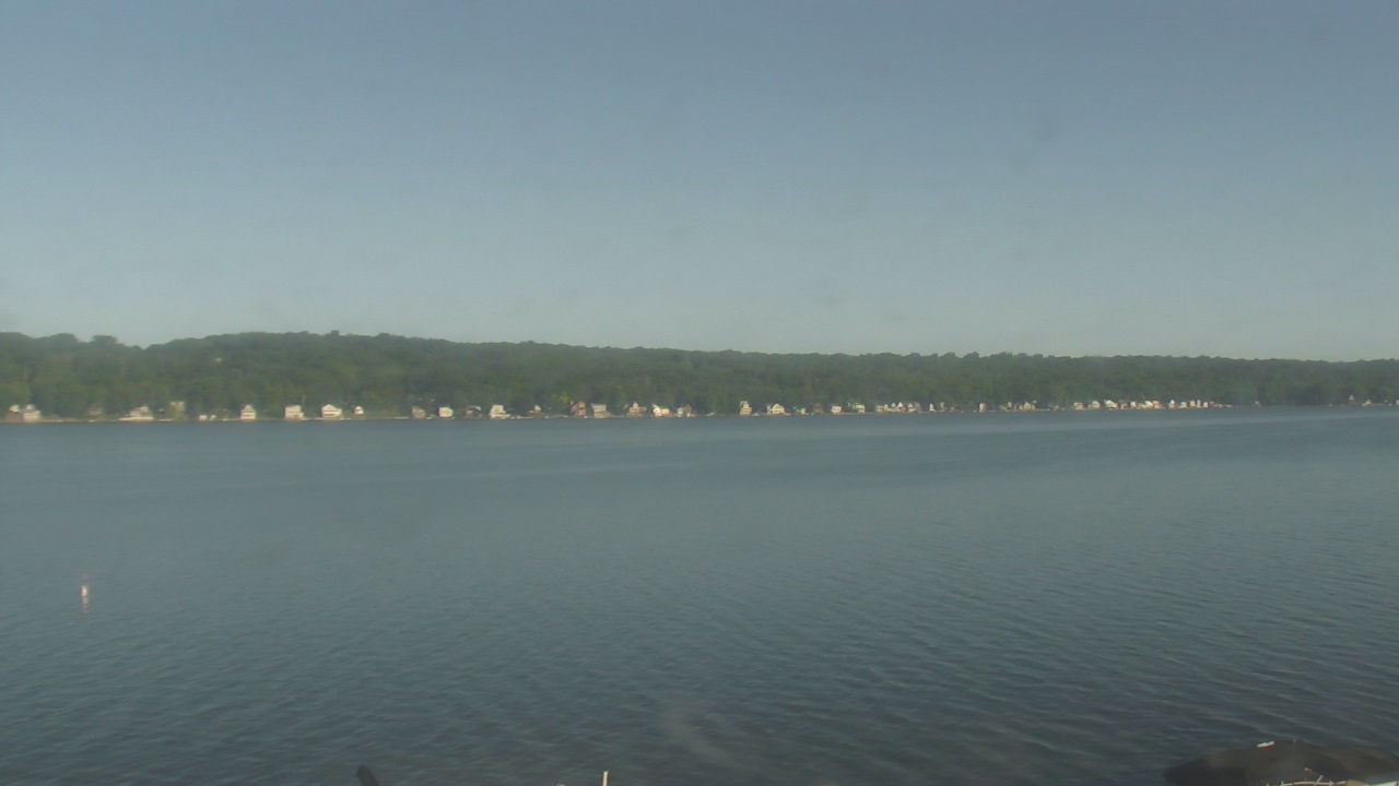 Thumbnail for current weather camera view from Marks Leisure Time Marine in Conesus, New York