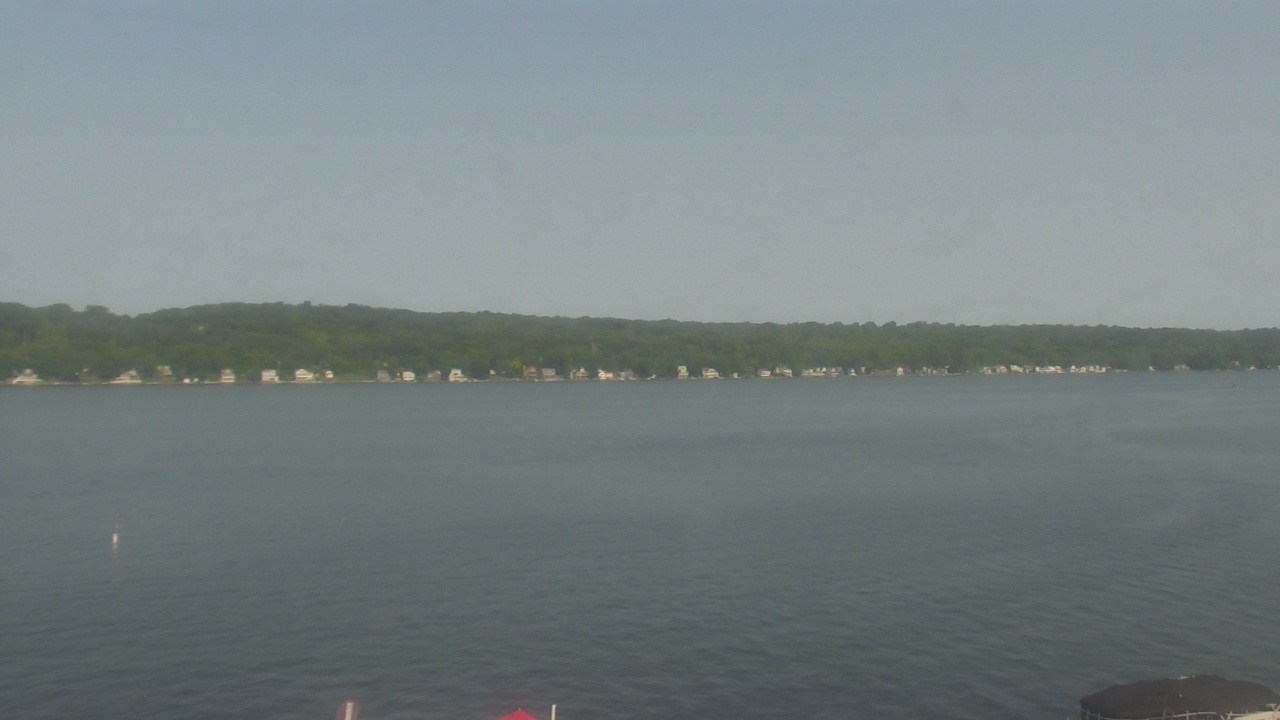 Thumbnail for current weather camera view from Marks Leisure Time Marine in Conesus, New York