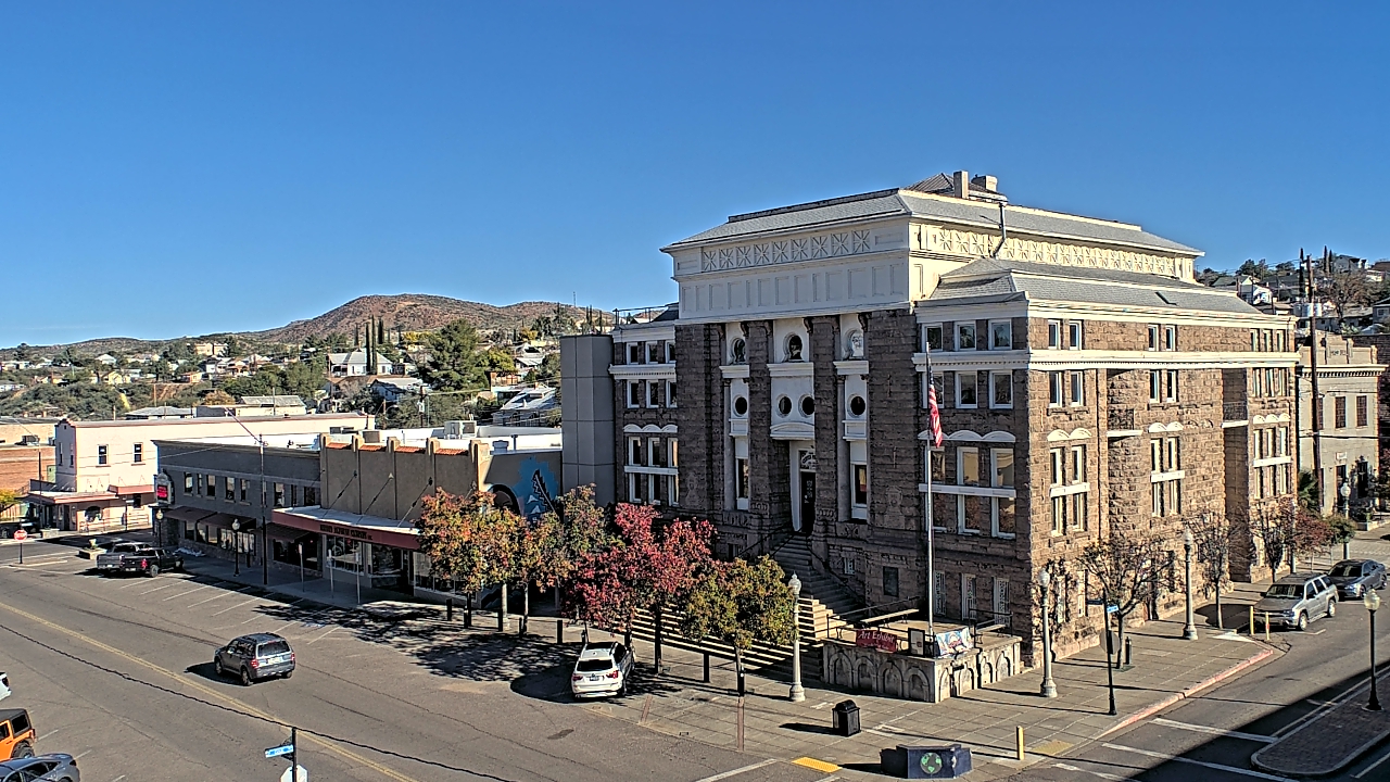Thumbnail for current weather camera view from Center for the Arts in Globe, Arizona