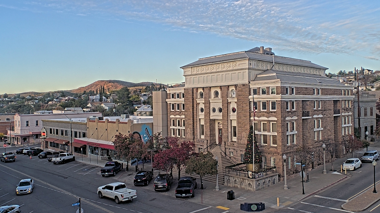 Thumbnail for current weather camera view from Center for the Arts in Globe, Arizona