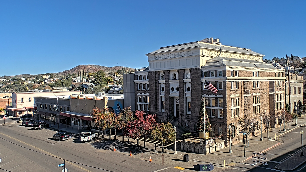 Thumbnail for current weather camera view from Center for the Arts in Globe, Arizona