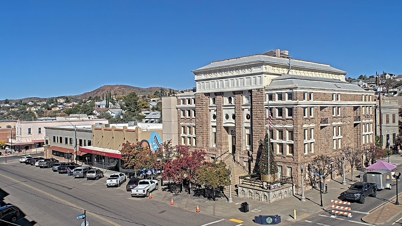 Thumbnail for current weather camera view from Center for the Arts in Globe, Arizona