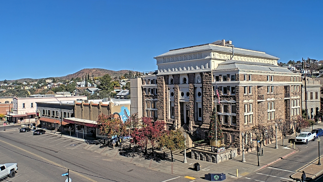 Thumbnail for current weather camera view from Center for the Arts in Globe, Arizona