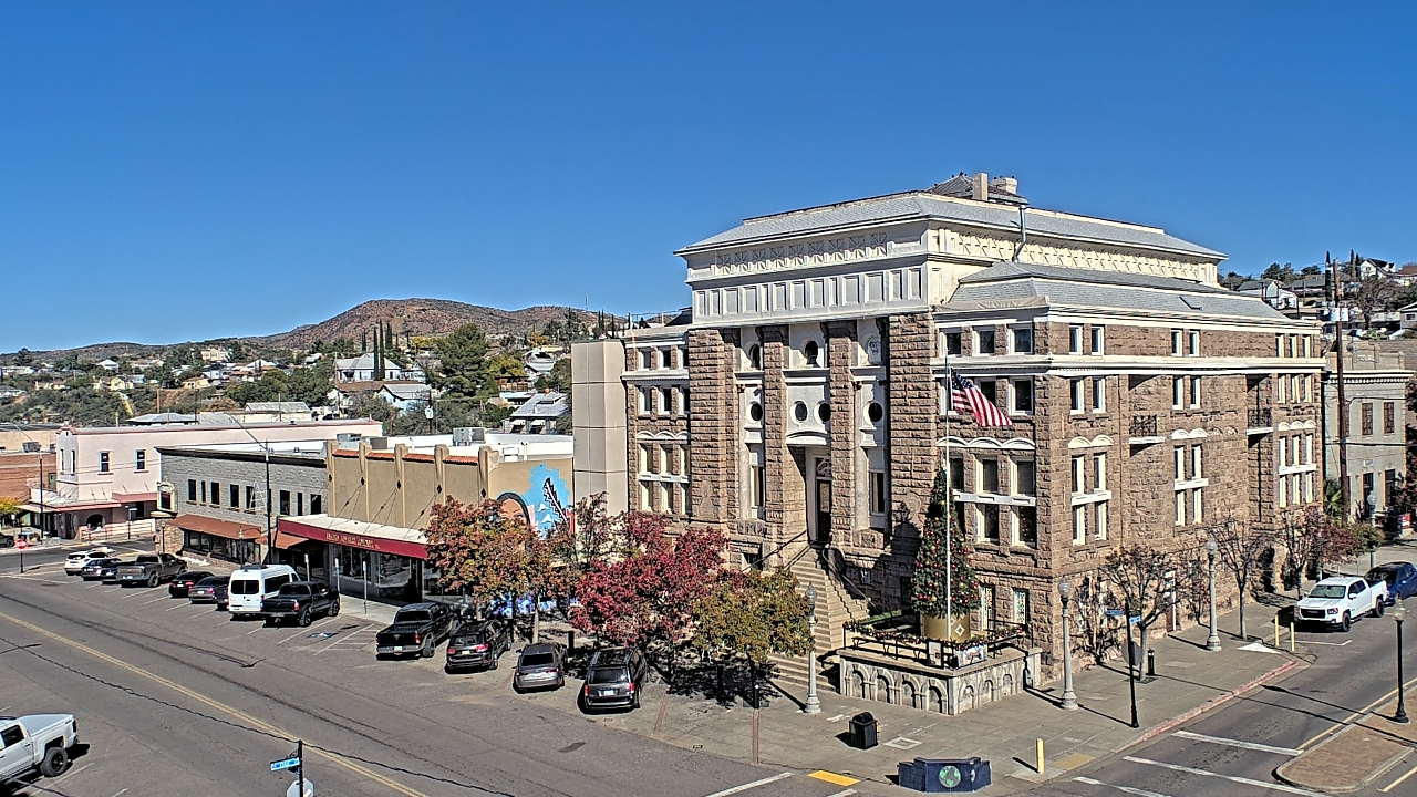 Thumbnail for current weather camera view from Center for the Arts in Globe, Arizona