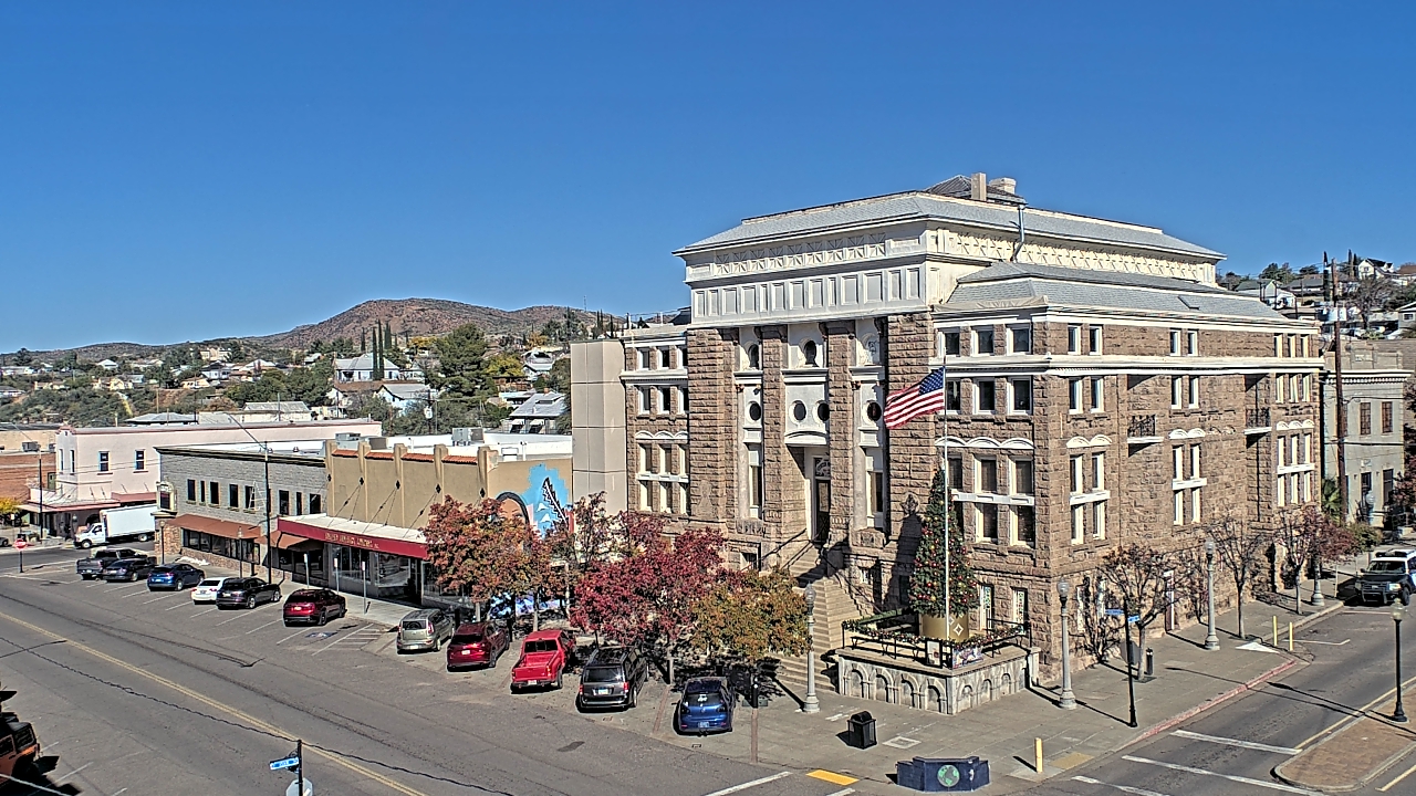 Thumbnail for current weather camera view from Center for the Arts in Globe, Arizona