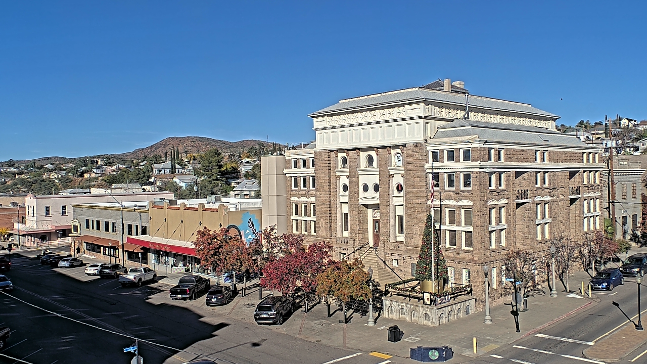 Thumbnail for current weather camera view from Center for the Arts in Globe, Arizona