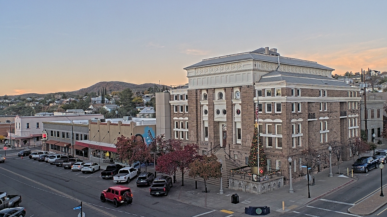 Thumbnail for current weather camera view from Center for the Arts in Globe, Arizona