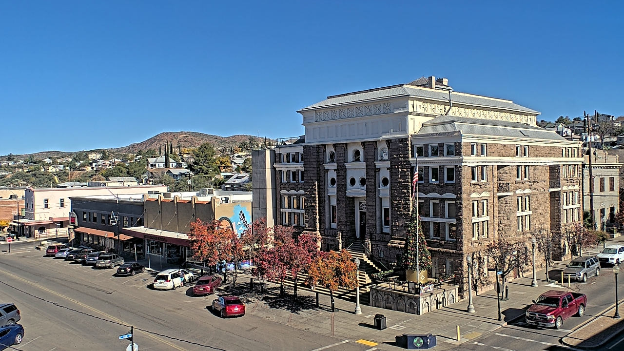 Thumbnail for current weather camera view from Center for the Arts in Globe, Arizona