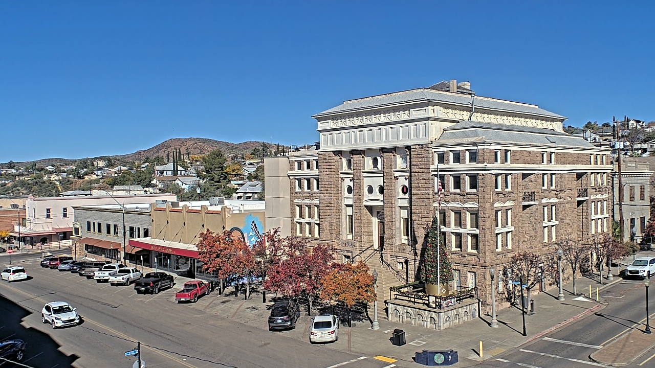 Thumbnail for current weather camera view from Center for the Arts in Globe, Arizona