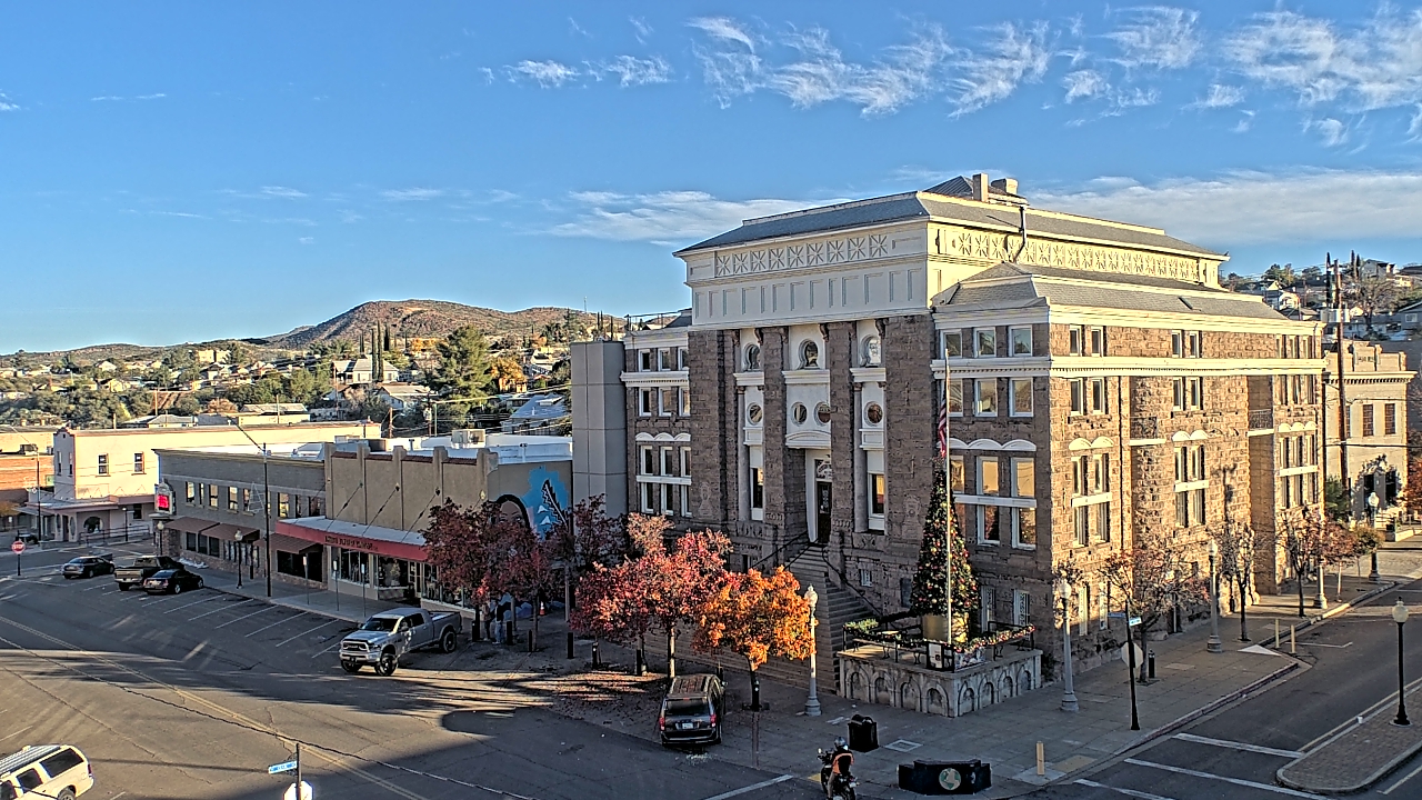 Thumbnail for current weather camera view from Center for the Arts in Globe, Arizona