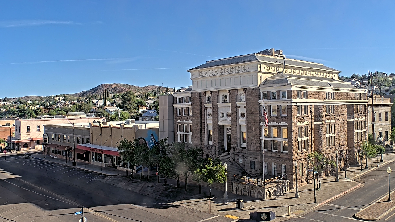 Thumbnail for current weather camera view from Center for the Arts in Globe, Arizona