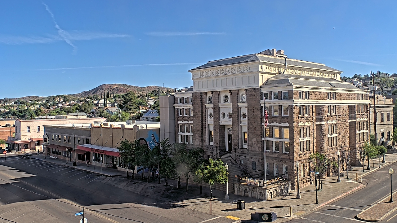 Thumbnail for current weather camera view from Center for the Arts in Globe, Arizona