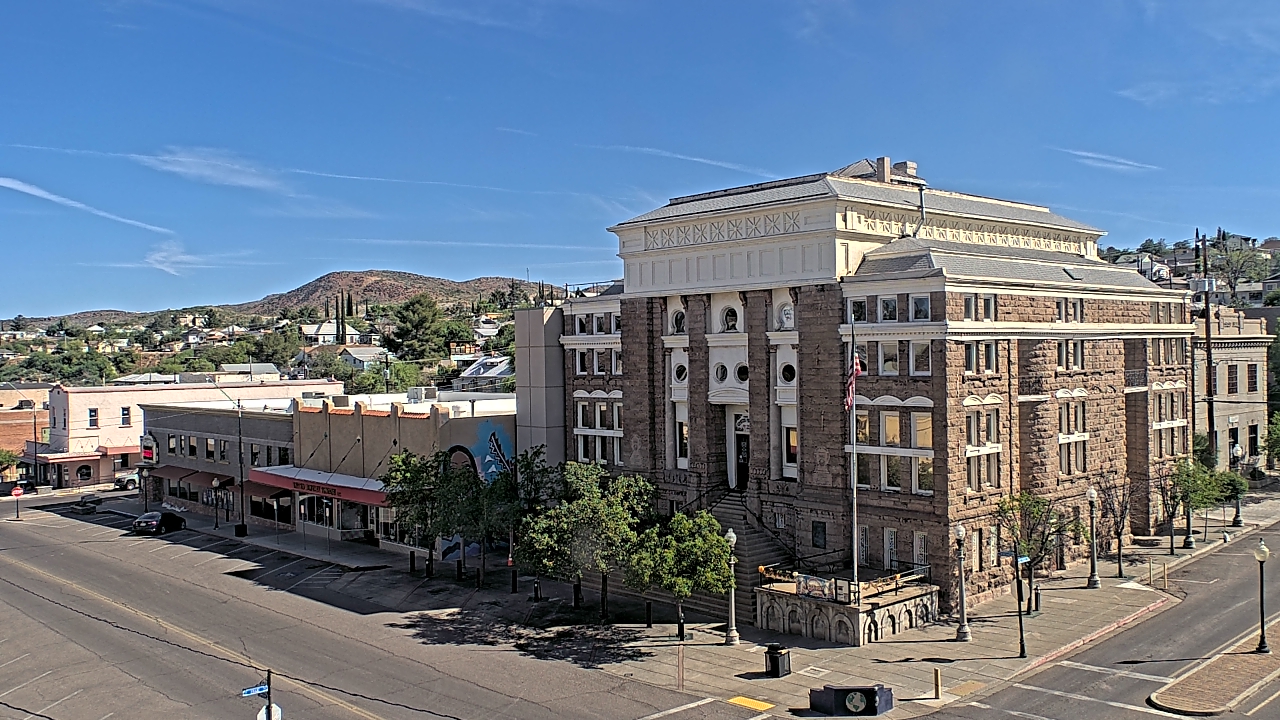 Thumbnail for current weather camera view from Center for the Arts in Globe, Arizona