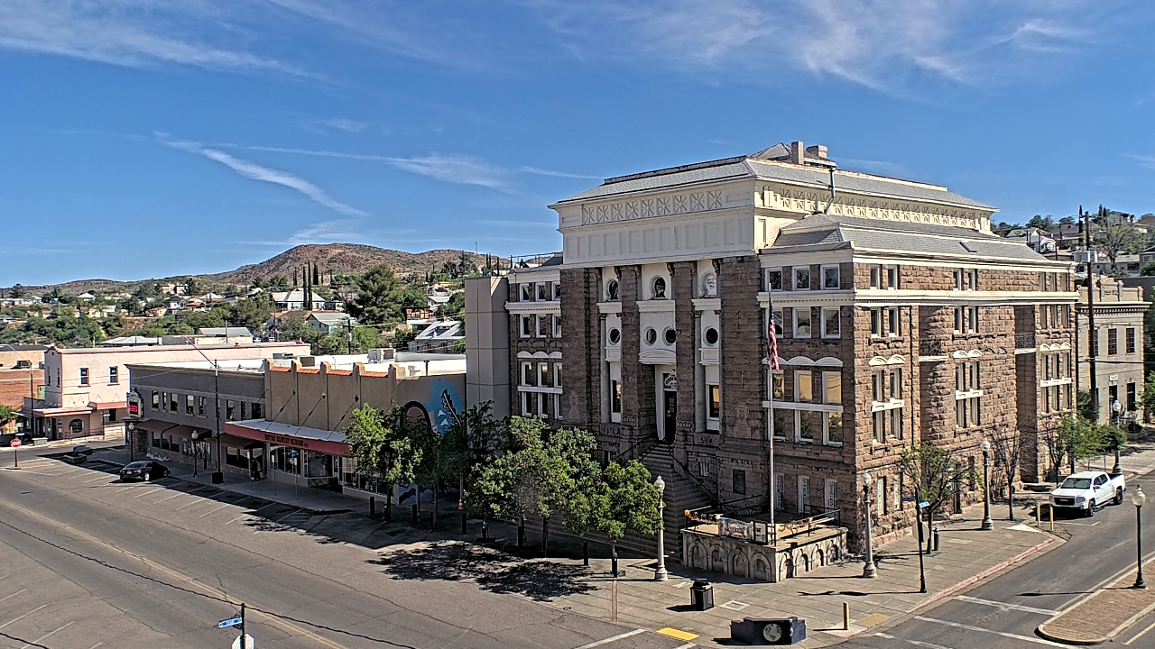 Thumbnail for current weather camera view from Center for the Arts in Globe, Arizona