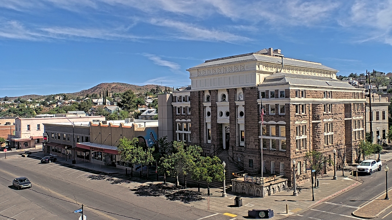 Thumbnail for current weather camera view from Center for the Arts in Globe, Arizona