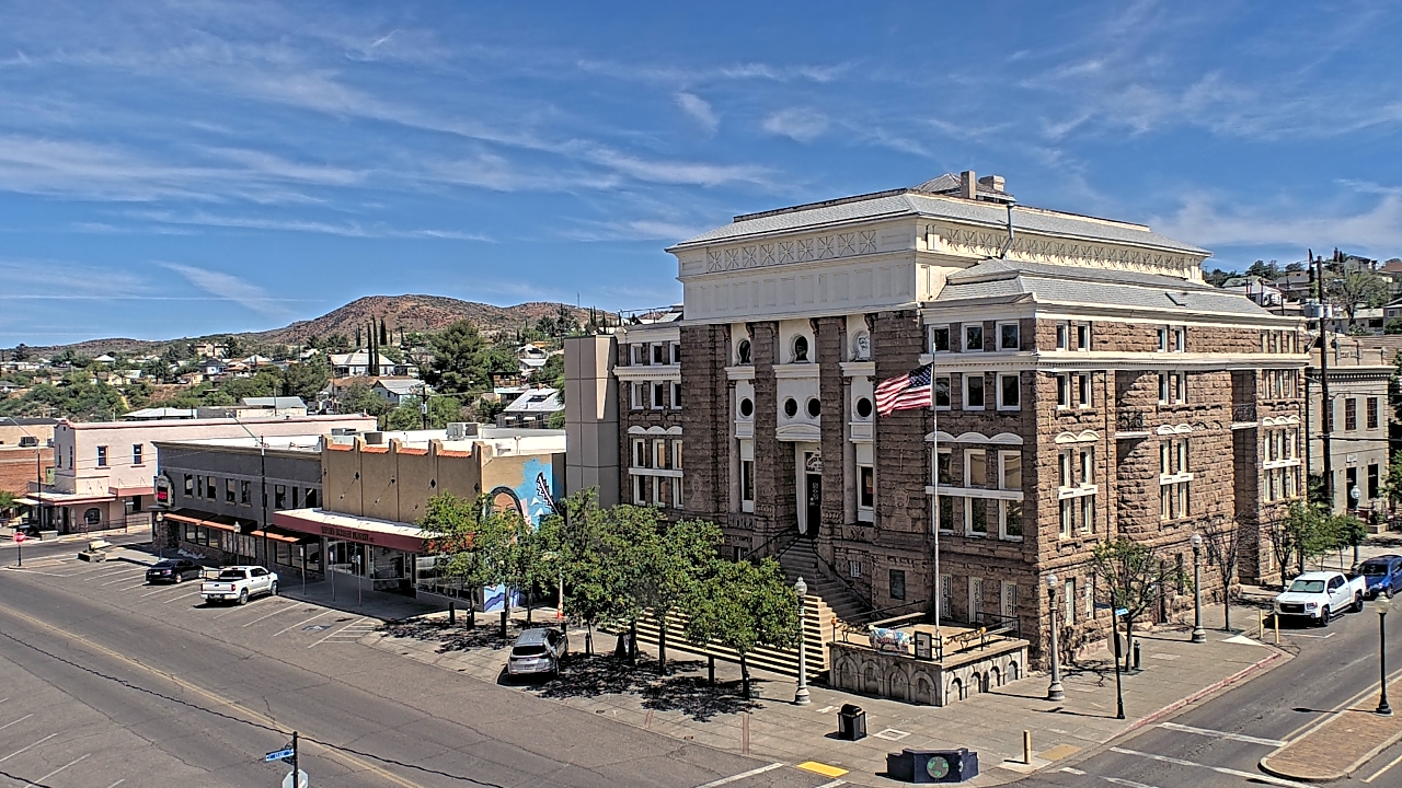 Thumbnail for current weather camera view from Center for the Arts in Globe, Arizona