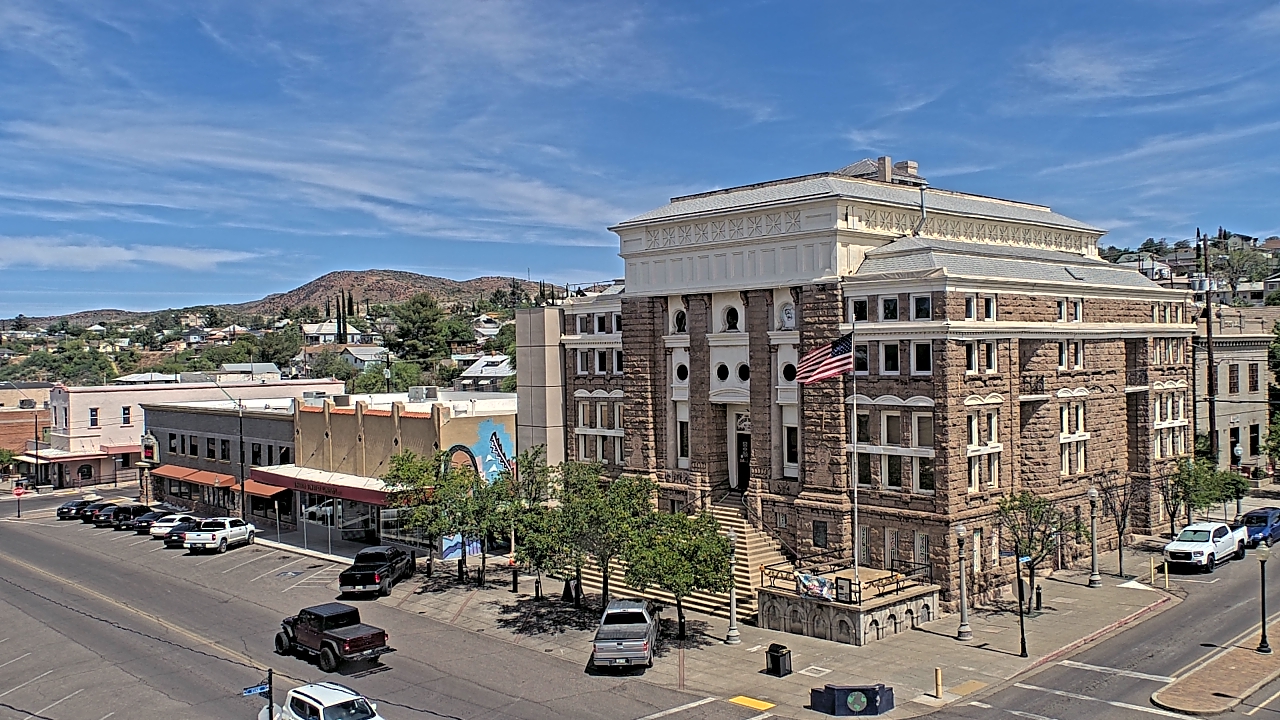 Thumbnail for current weather camera view from Center for the Arts in Globe, Arizona