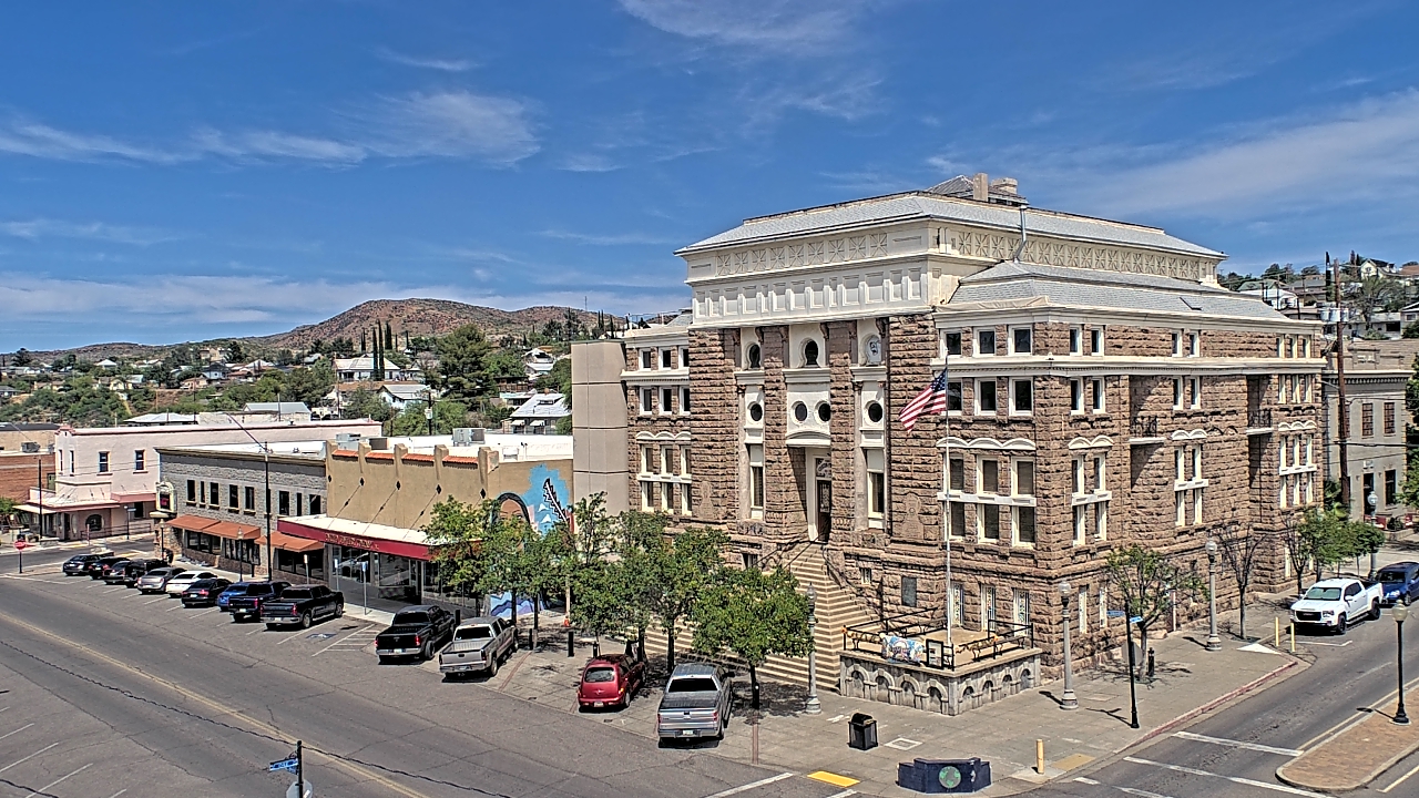 Thumbnail for current weather camera view from Center for the Arts in Globe, Arizona