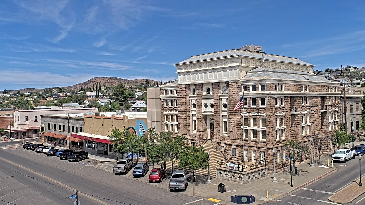 Thumbnail for current weather camera view from Center for the Arts in Globe, Arizona