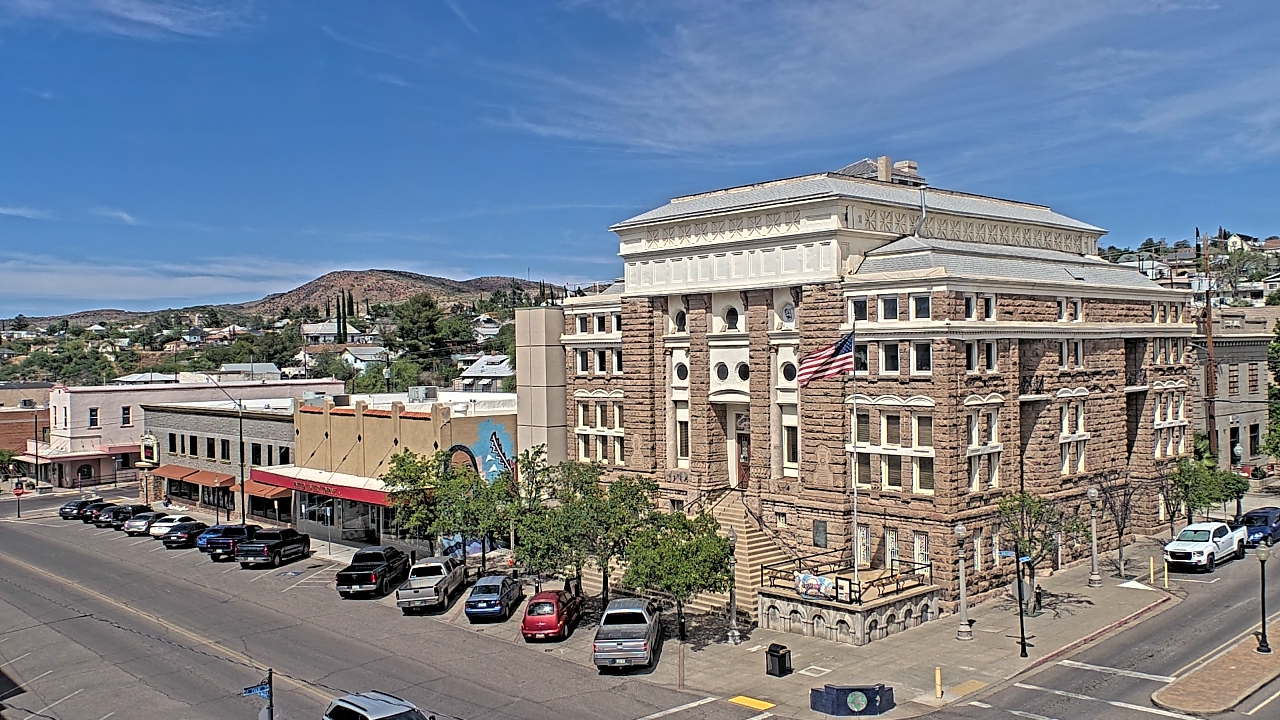 Thumbnail for current weather camera view from Center for the Arts in Globe, Arizona