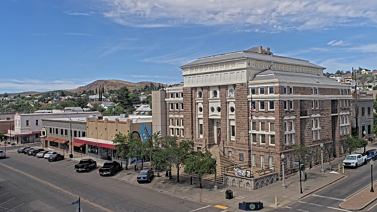 Thumbnail for current weather camera view from Center for the Arts in Globe, Arizona