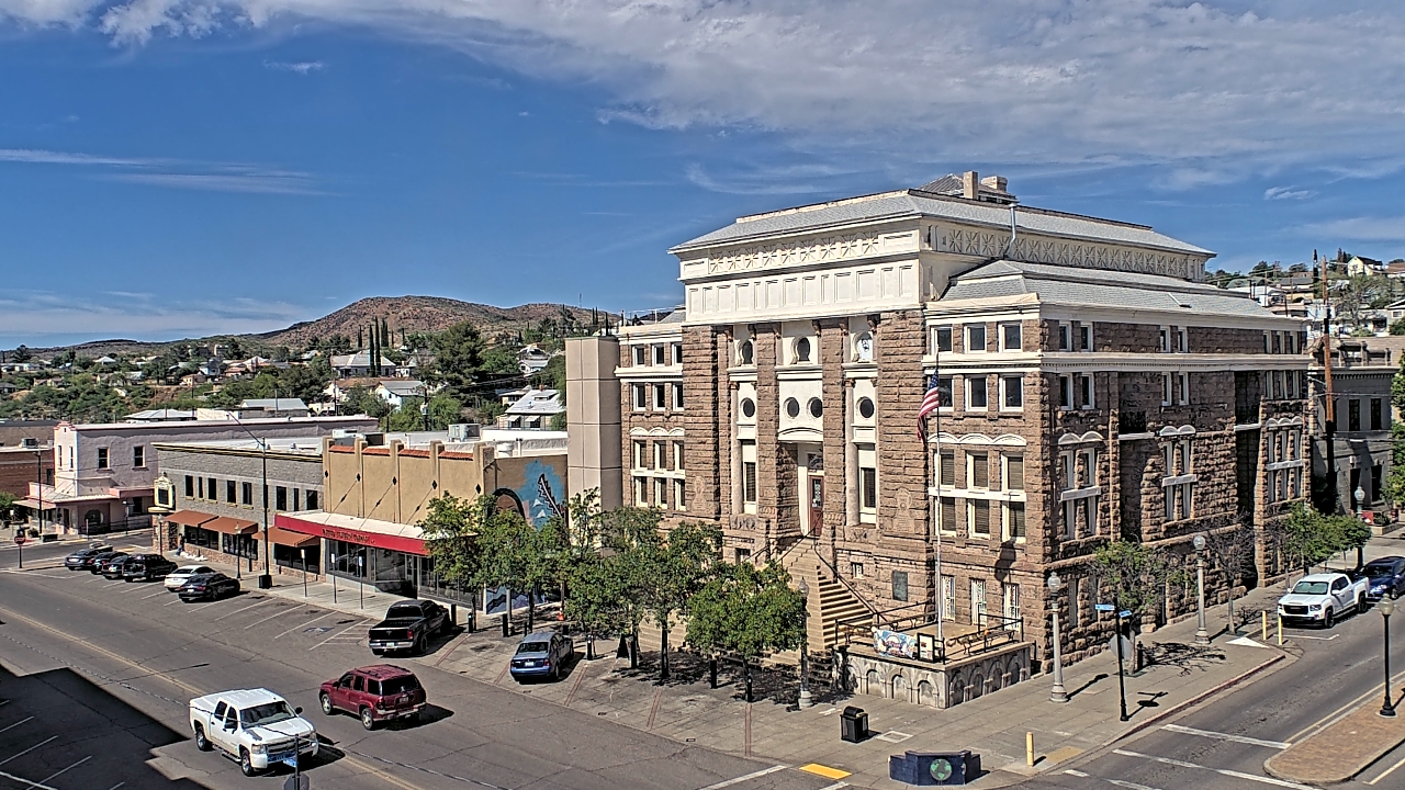 Thumbnail for current weather camera view from Center for the Arts in Globe, Arizona