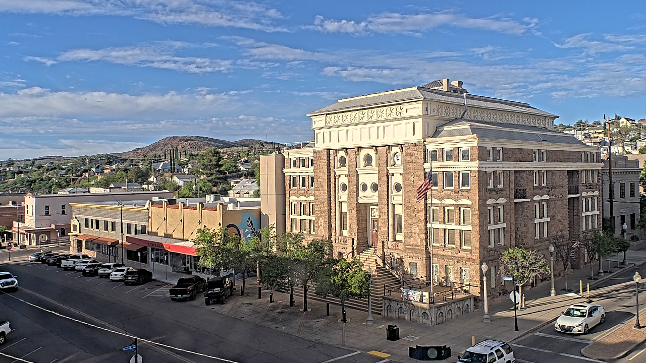 Thumbnail for current weather camera view from Center for the Arts in Globe, Arizona