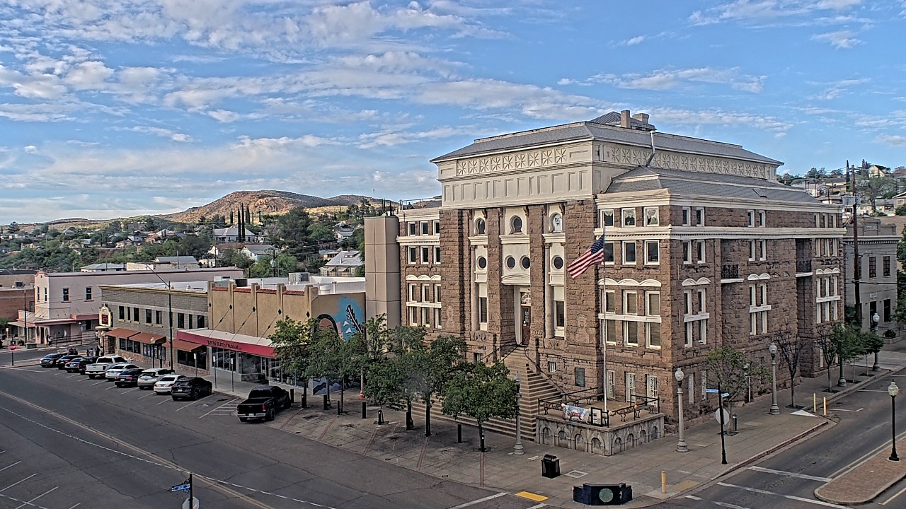 Thumbnail for current weather camera view from Center for the Arts in Globe, Arizona