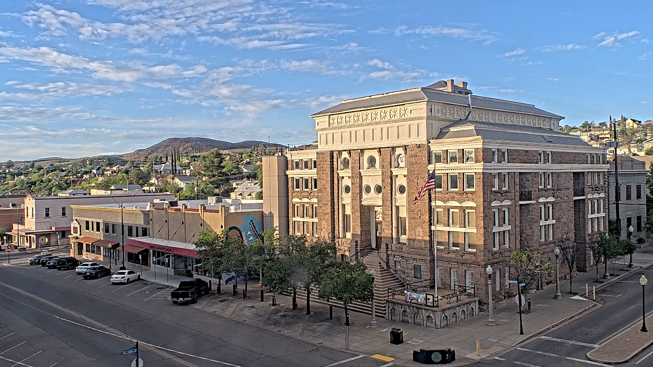 Thumbnail for current weather camera view from Center for the Arts in Globe, Arizona