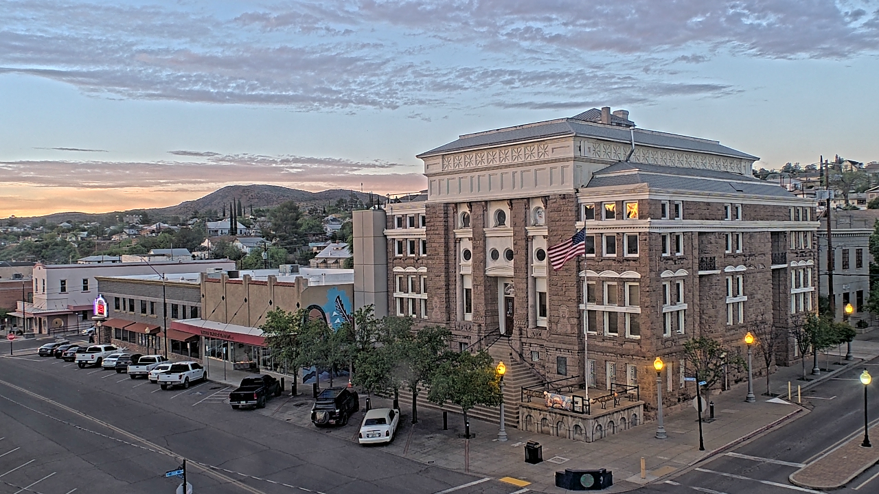 Thumbnail for current weather camera view from Center for the Arts in Globe, Arizona