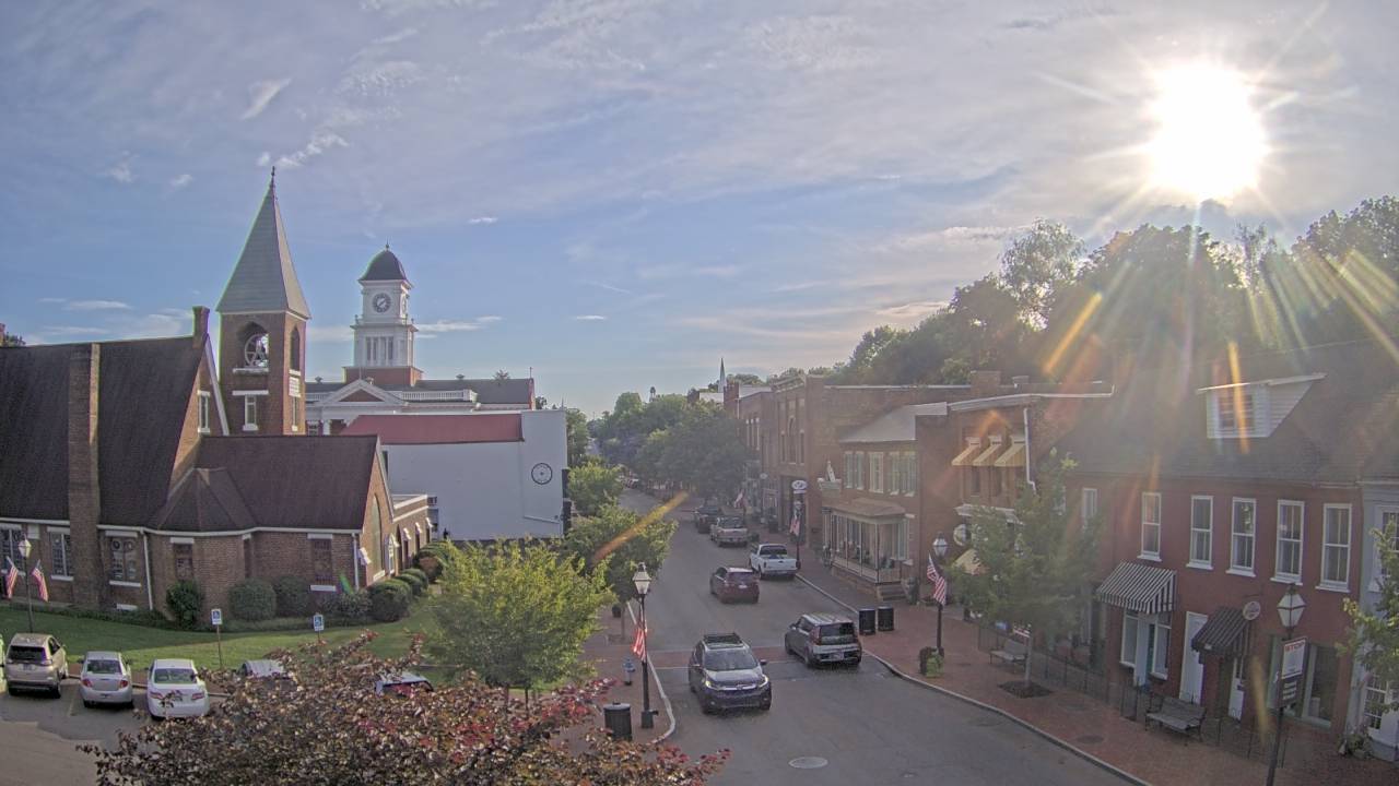 Thumbnail for current weather camera view from City of Jonesborough in Jonesborough, Tennessee