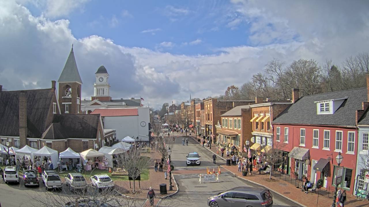 Thumbnail for current weather camera view from City of Jonesborough in Jonesborough, Tennessee