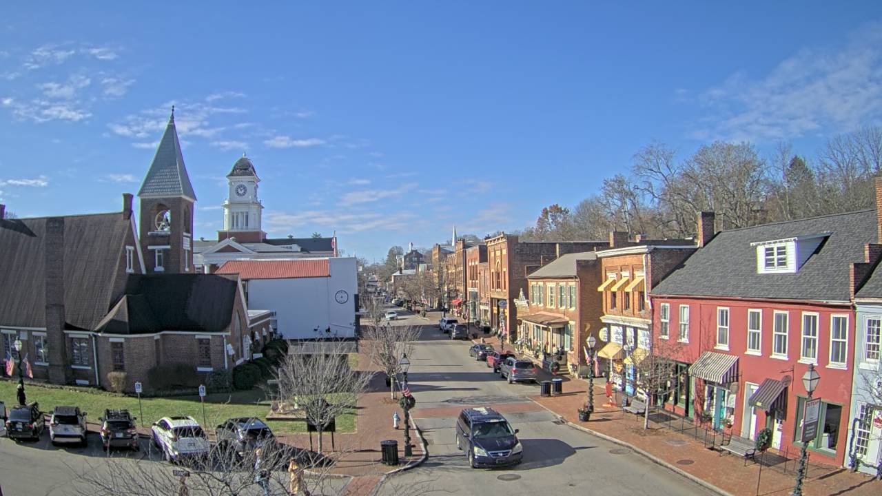 Thumbnail for current weather camera view from City of Jonesborough in Jonesborough, Tennessee