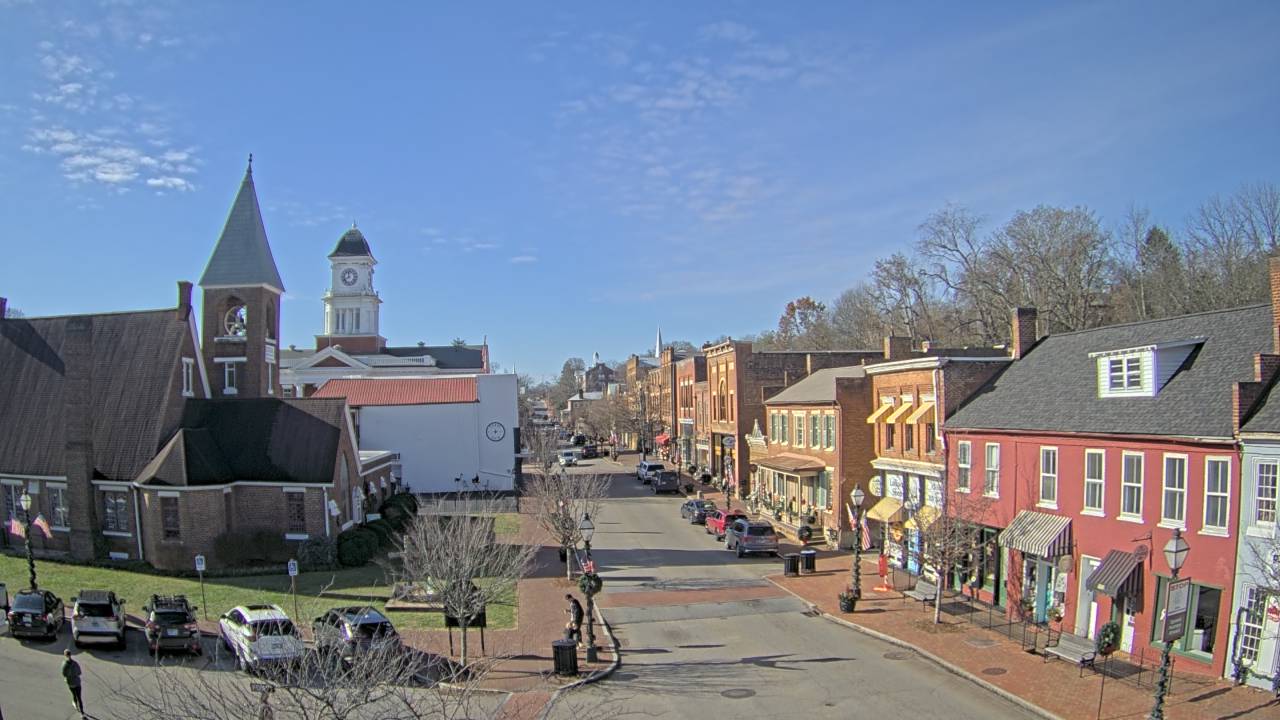 Thumbnail for current weather camera view from City of Jonesborough in Jonesborough, Tennessee