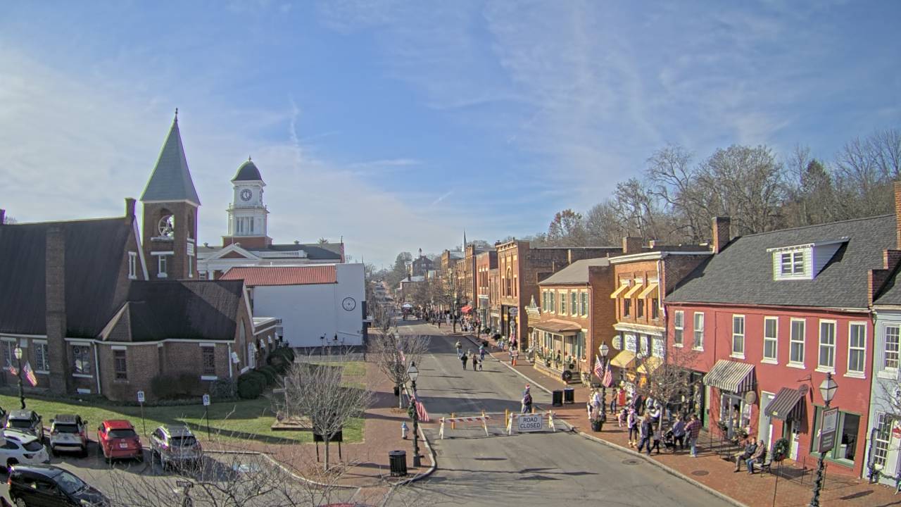 Thumbnail for current weather camera view from City of Jonesborough in Jonesborough, Tennessee