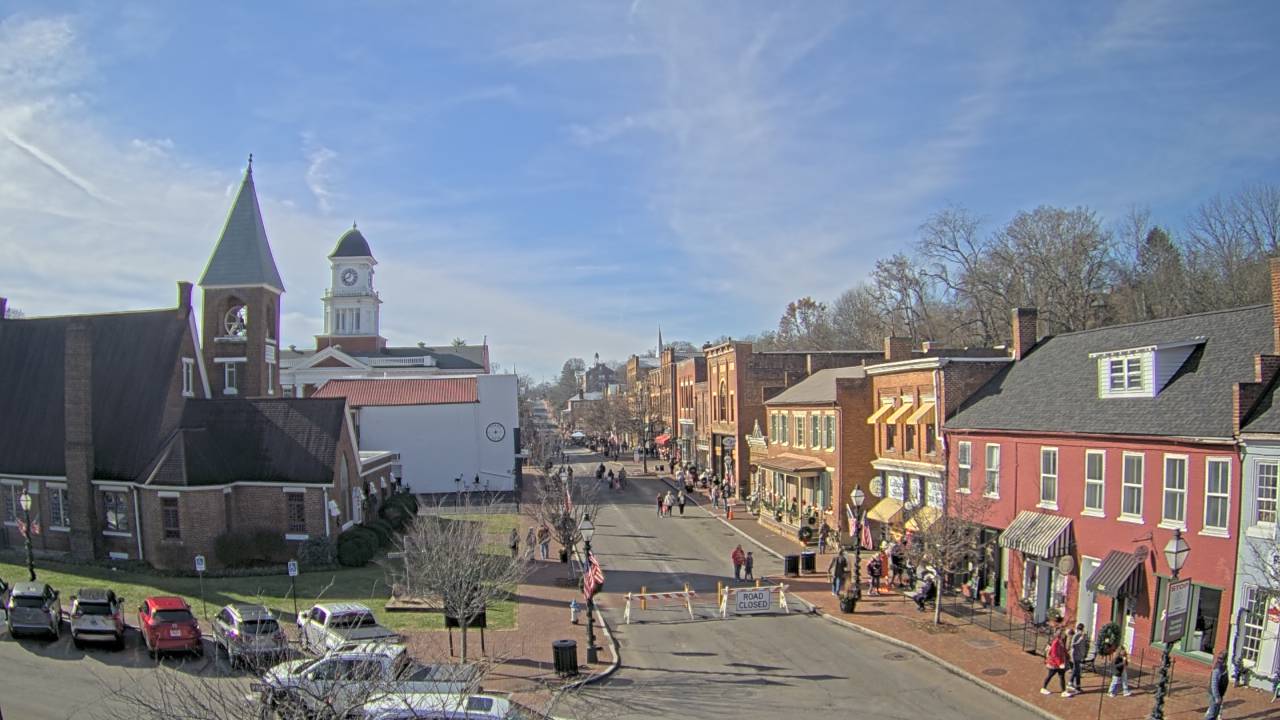 Thumbnail for current weather camera view from City of Jonesborough in Jonesborough, Tennessee