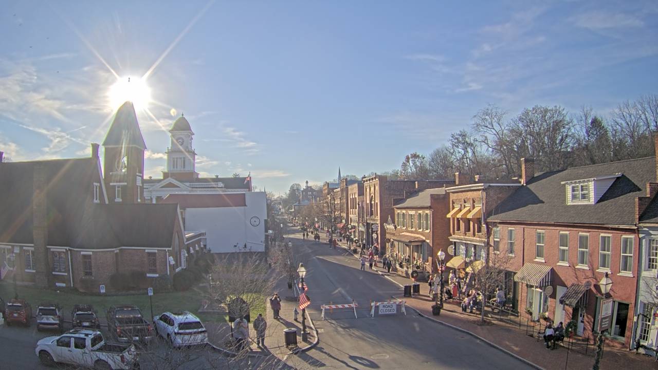 Thumbnail for current weather camera view from City of Jonesborough in Jonesborough, Tennessee