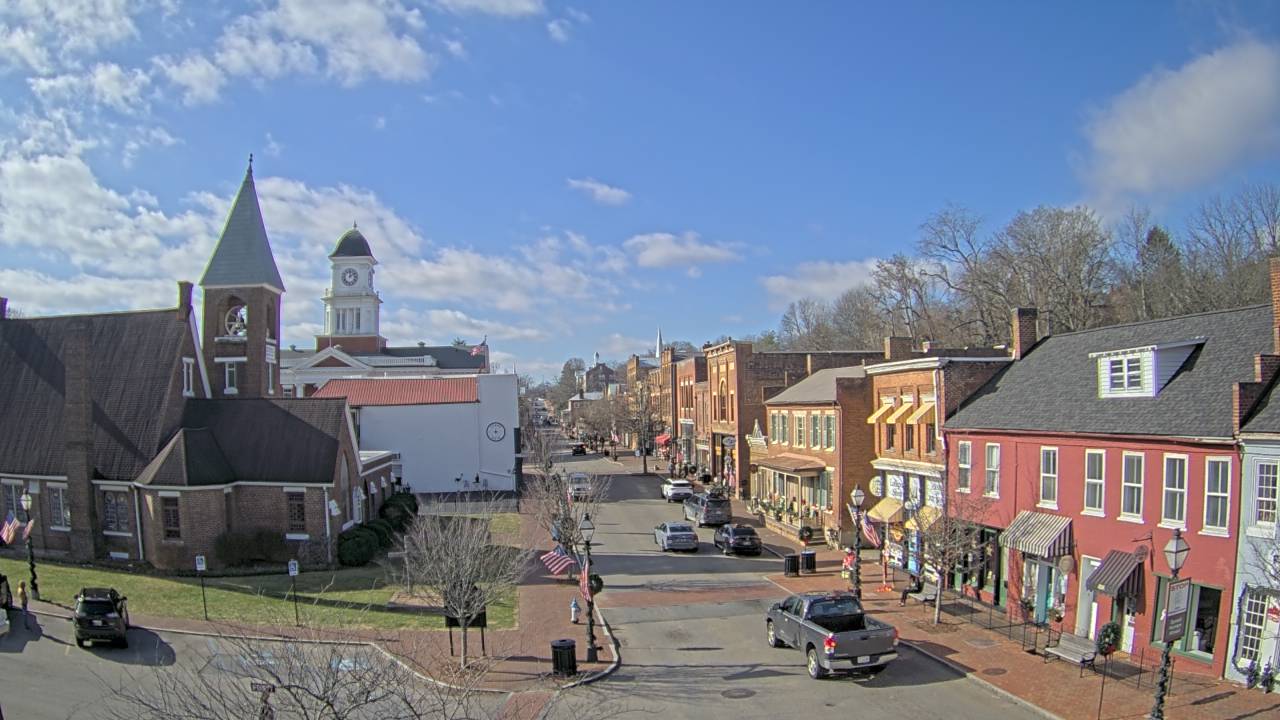 Thumbnail for current weather camera view from City of Jonesborough in Jonesborough, Tennessee