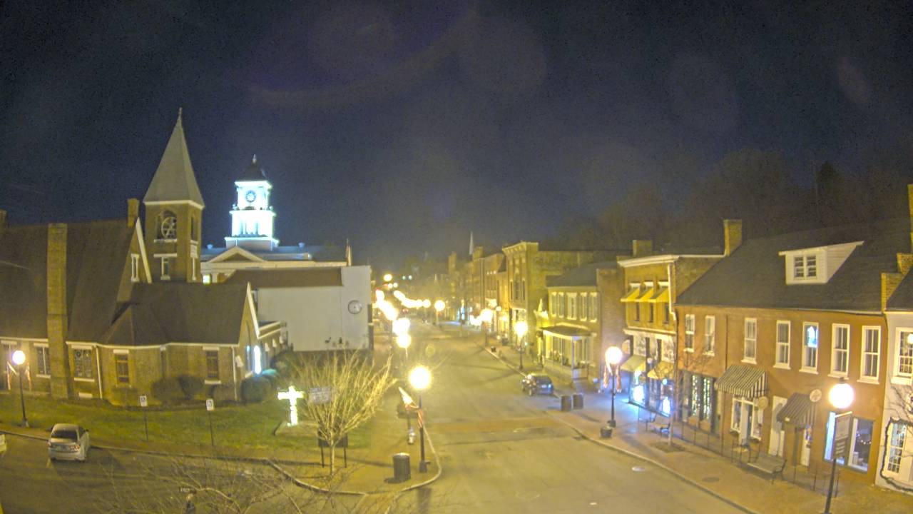 Thumbnail for current weather camera view from City of Jonesborough in Jonesborough, Tennessee