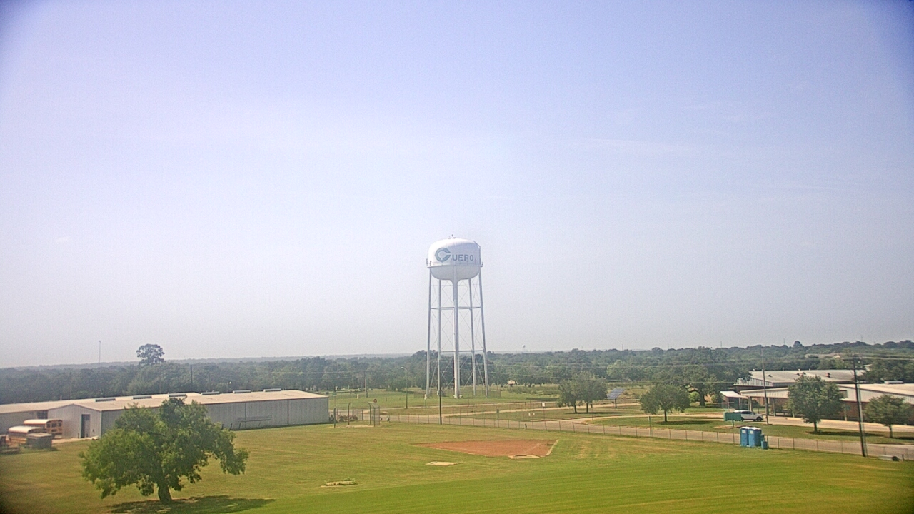 Thumbnail for current weather camera view from Cuero ISD in Cuero, Texas