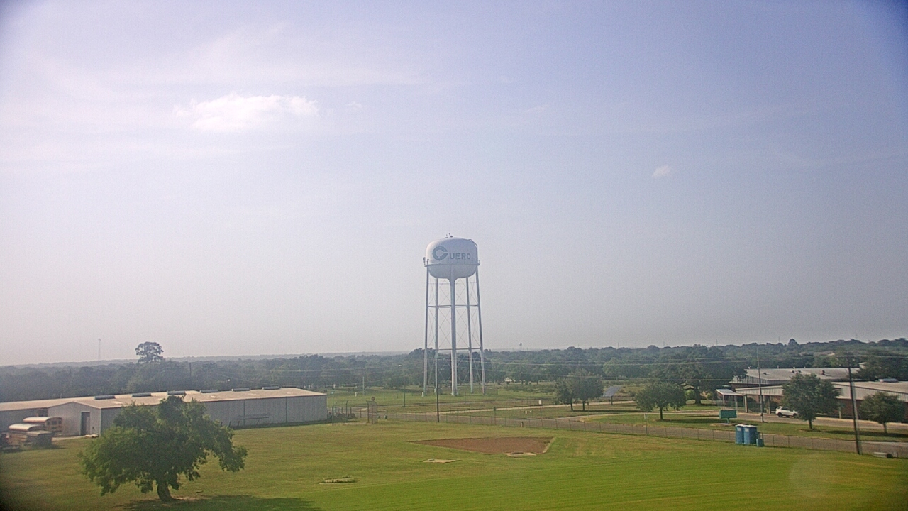 Thumbnail for current weather camera view from Cuero ISD in Cuero, Texas