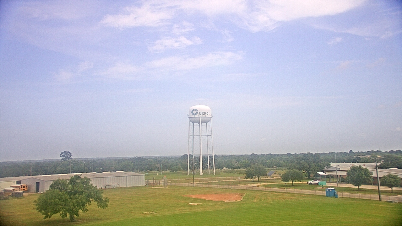 Thumbnail for current weather camera view from Cuero ISD in Cuero, Texas