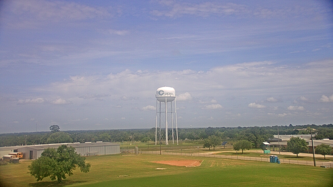 Thumbnail for current weather camera view from Cuero ISD in Cuero, Texas