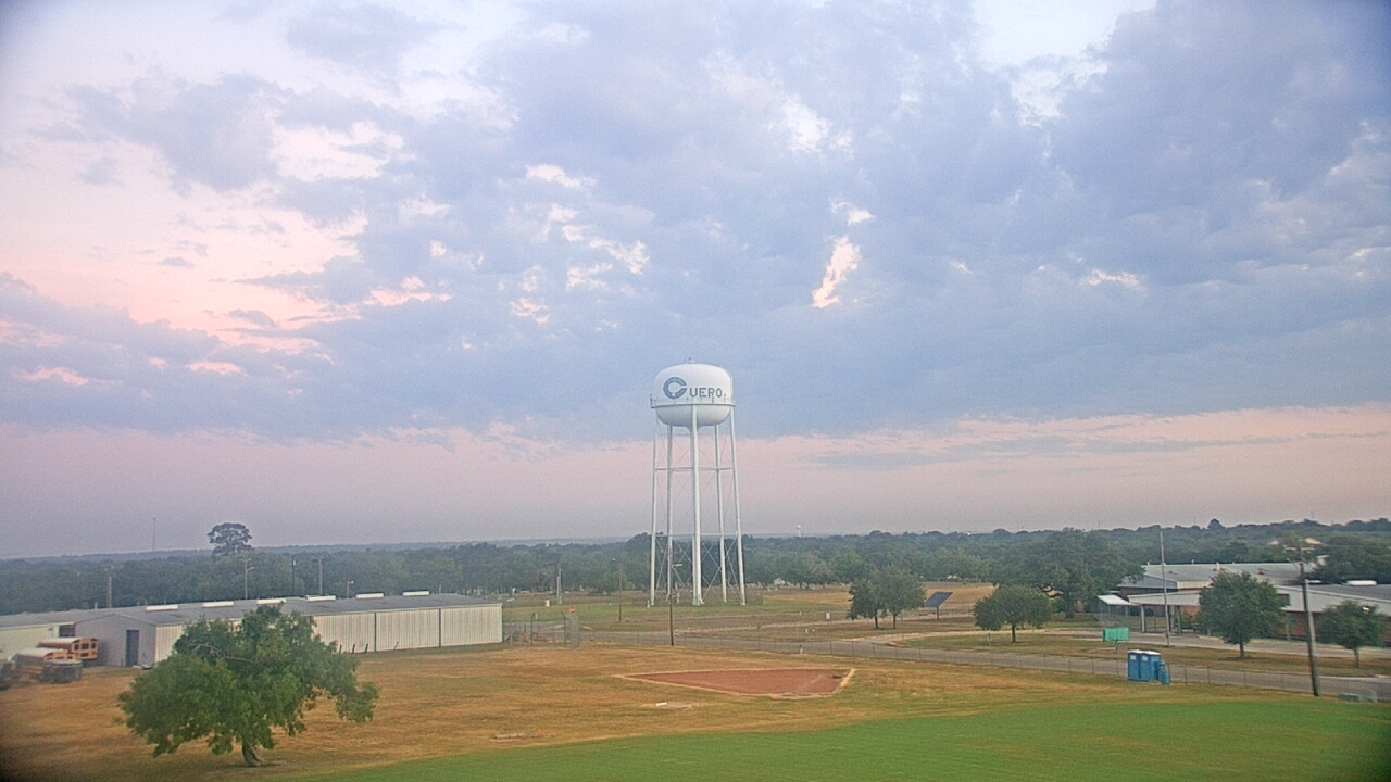Thumbnail for current weather camera view from Cuero ISD in Cuero, Texas
