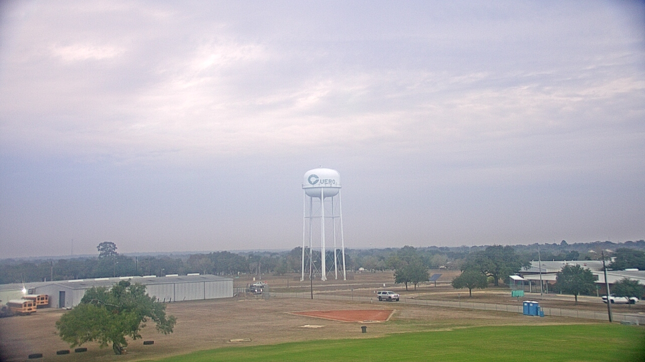 Thumbnail for current weather camera view from Cuero ISD in Cuero, Texas