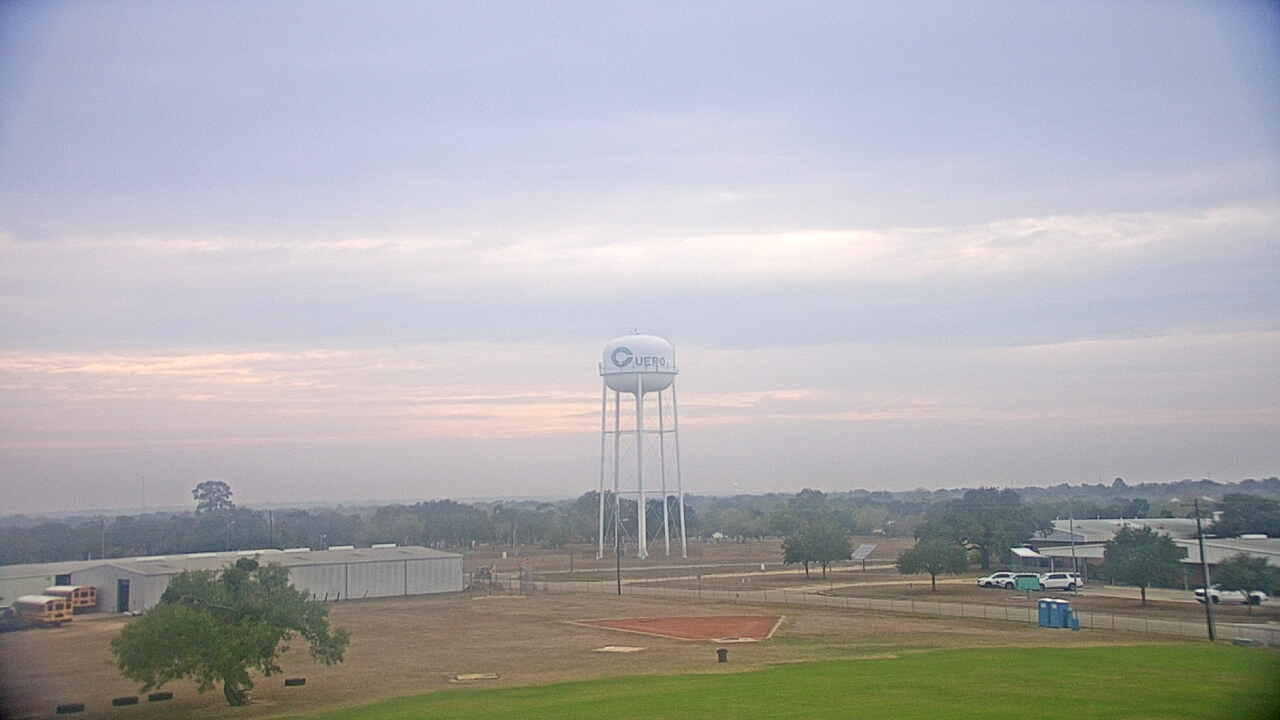Thumbnail for current weather camera view from Cuero ISD in Cuero, Texas