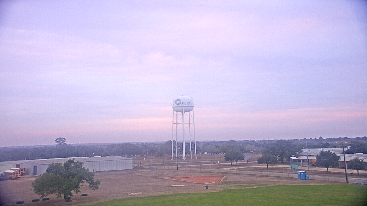 Thumbnail for current weather camera view from Cuero ISD in Cuero, Texas