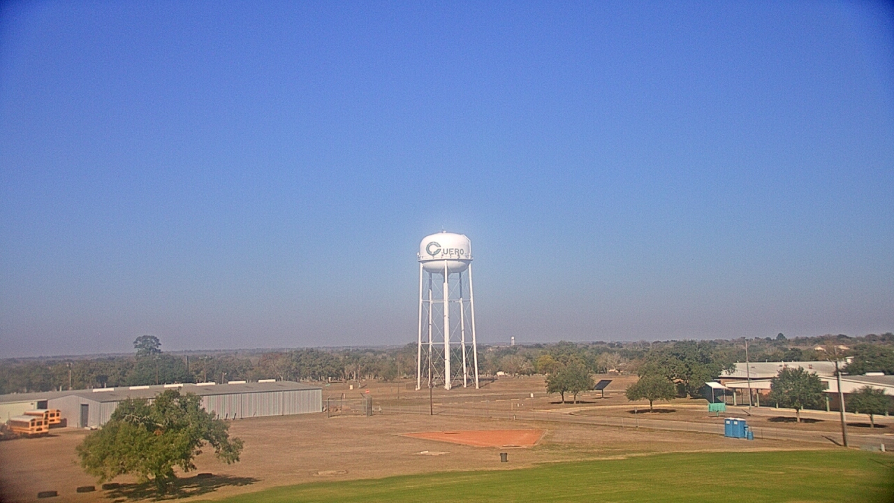 Thumbnail for current weather camera view from Cuero ISD in Cuero, Texas