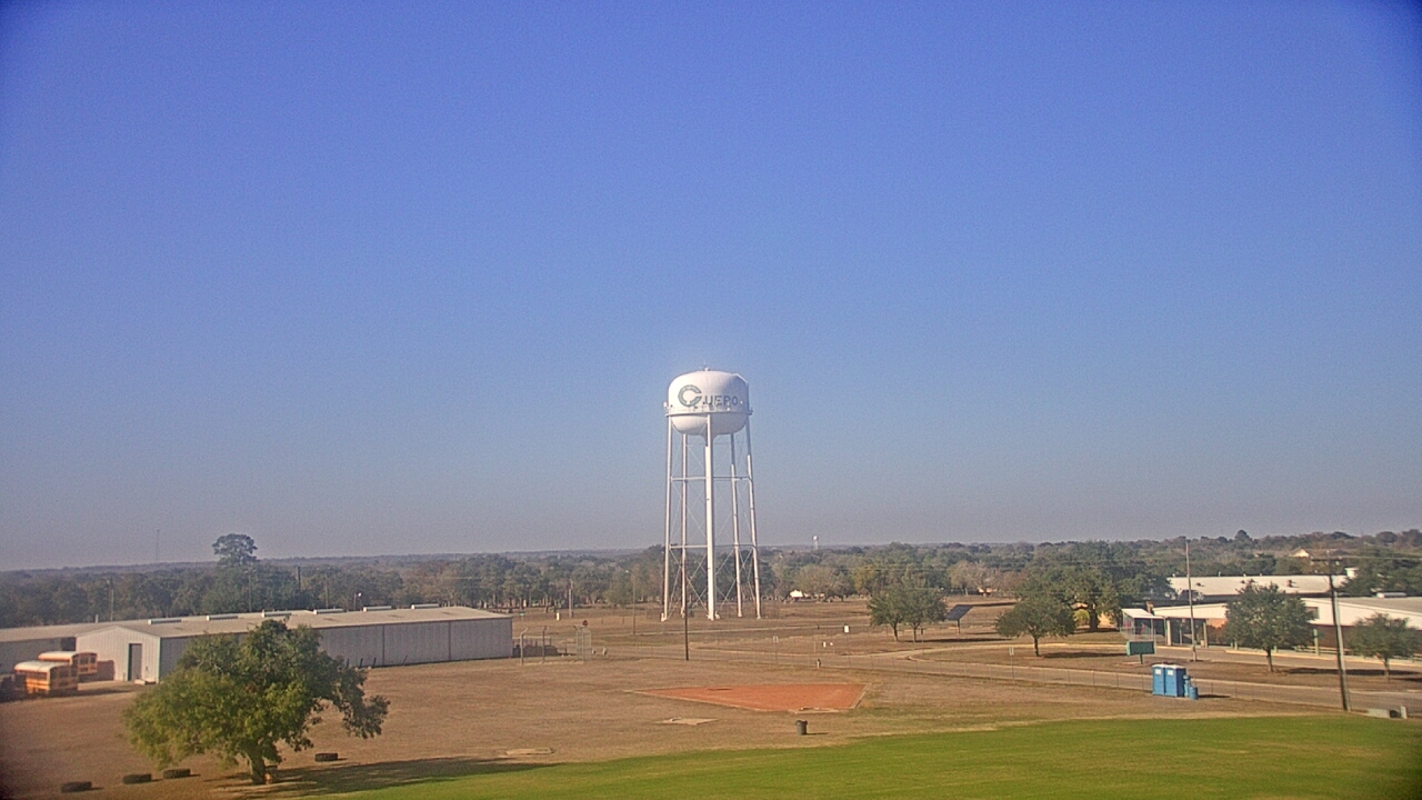Thumbnail for current weather camera view from Cuero ISD in Cuero, Texas