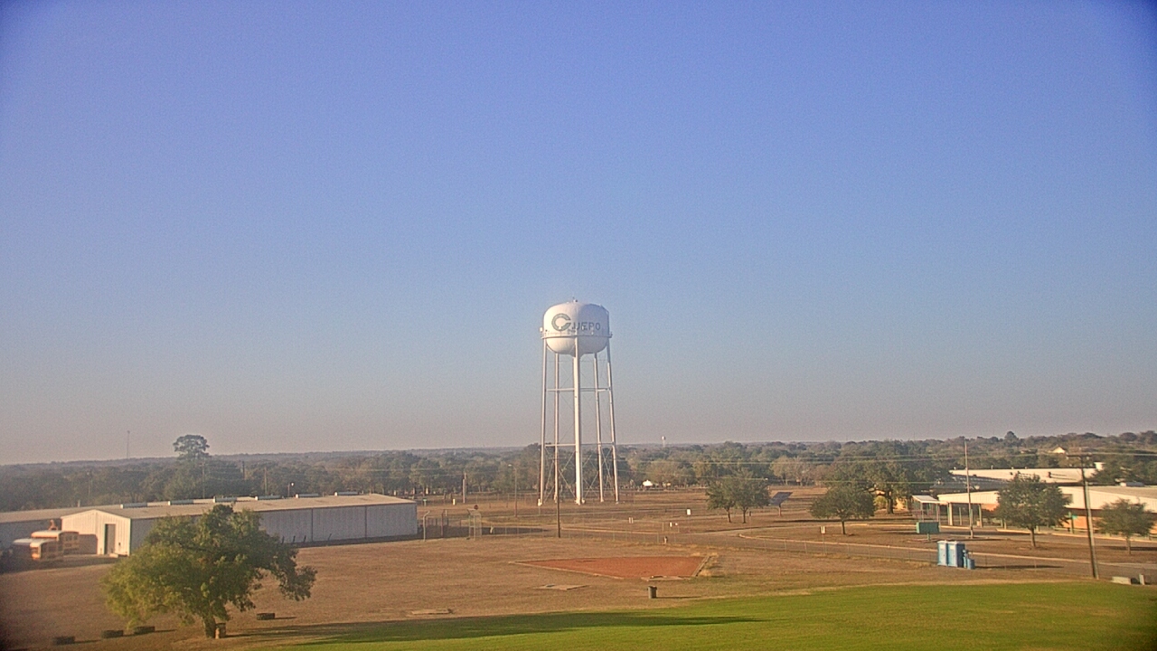 Thumbnail for current weather camera view from Cuero ISD in Cuero, Texas